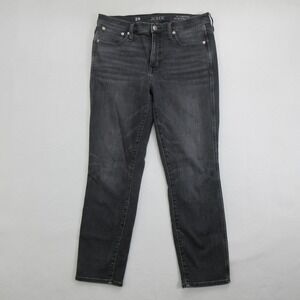 J.Crew Womens Jeans Size 29 Black 9 Inch Vintage Slim Straight Stretch